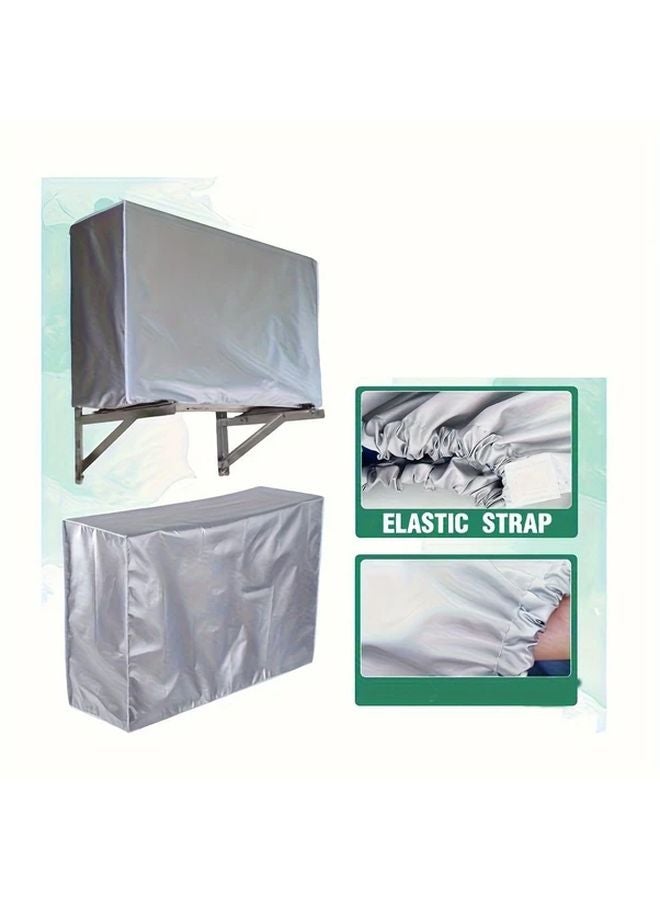 Durable Polyester Air Conditioner Cover 31 5x11 81x22 44 Inch Outdoor AC Unit Protector - Image 5