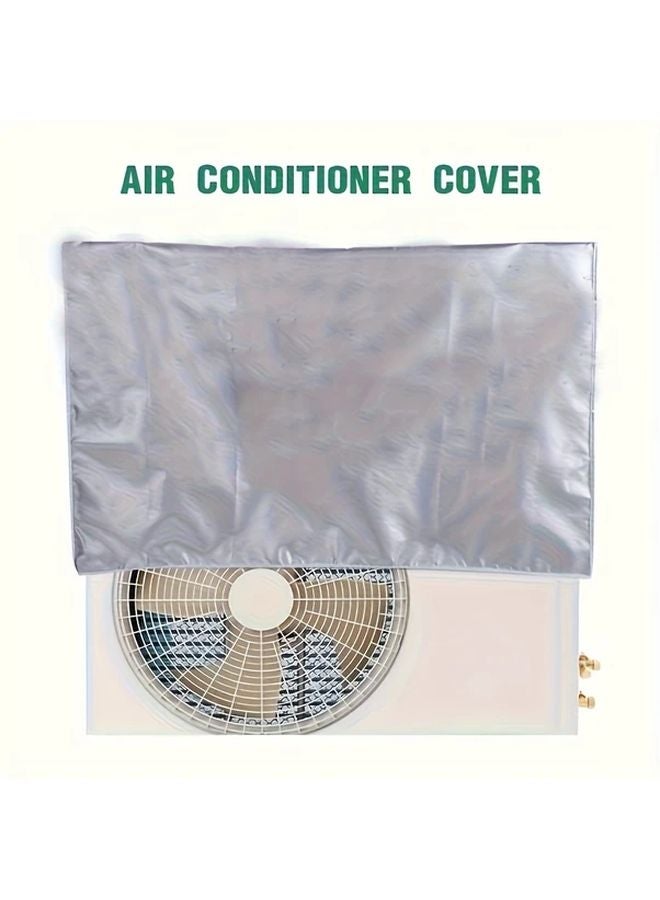 Durable Polyester Air Conditioner Cover 31 5x11 81x22 44 Inch Outdoor AC Unit Protector - Image 1