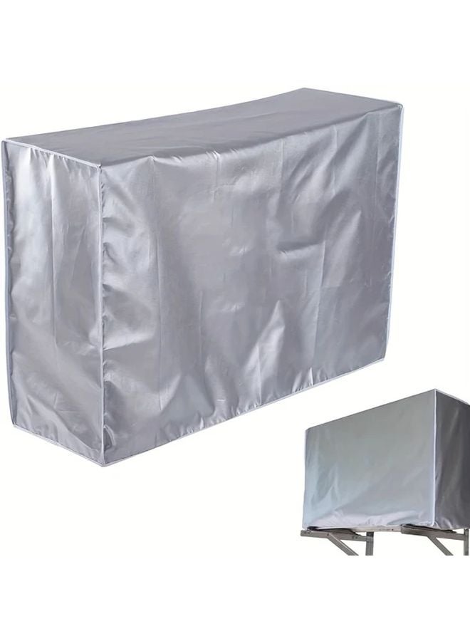 Durable Polyester Air Conditioner Cover 31 5x11 81x22 44 Inch Outdoor AC Unit Protector - Image 3