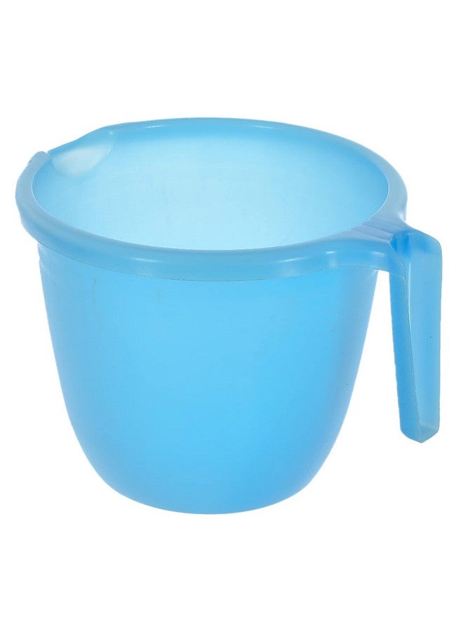 Kuber Industries Multiuses Lightweight, Unbreakable Plastic Bathroom Mug Pack of 2 (Sky Blue)-46KM0206, Standard - Image 2