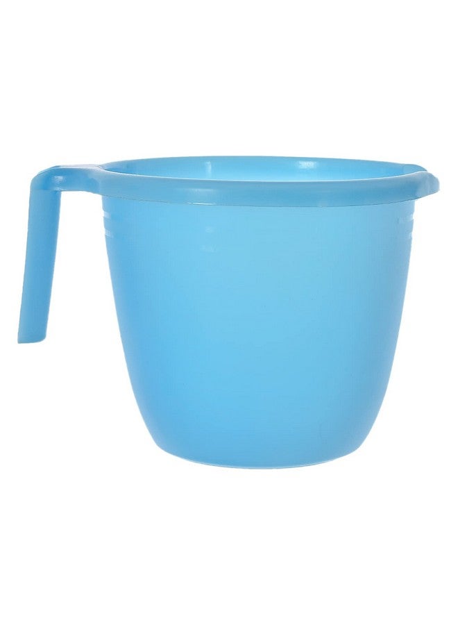 Kuber Industries Multiuses Lightweight, Unbreakable Plastic Bathroom Mug Pack of 2 (Sky Blue)-46KM0206, Standard - Image 4
