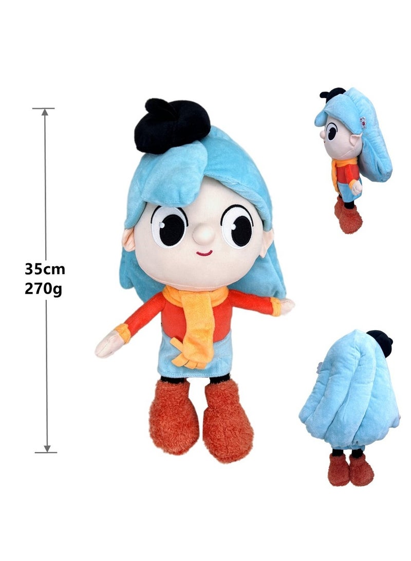 عام هيلدا السكوكية - دمية هيلدا. هذه الدمية تحكي قصة فتاة ذات شعر أزرق تدخل المدينة. تم تصميمها بشكل جميل وأحترق فيها الحارارة، وهي رفيقة دافئة للغرفة وتُعتبر من زخارف الغرفة. - Image 4