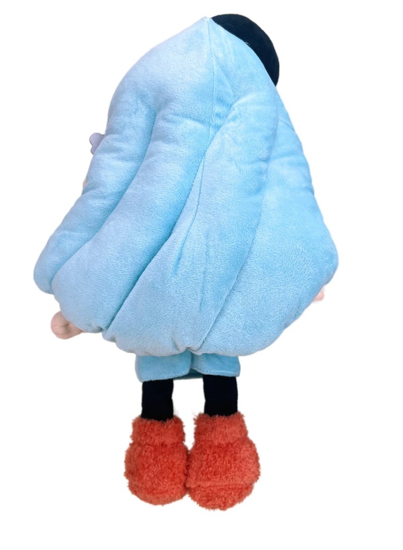 عام هيلدا السكوكية - دمية هيلدا. هذه الدمية تحكي قصة فتاة ذات شعر أزرق تدخل المدينة. تم تصميمها بشكل جميل وأحترق فيها الحارارة، وهي رفيقة دافئة للغرفة وتُعتبر من زخارف الغرفة. - Image 3