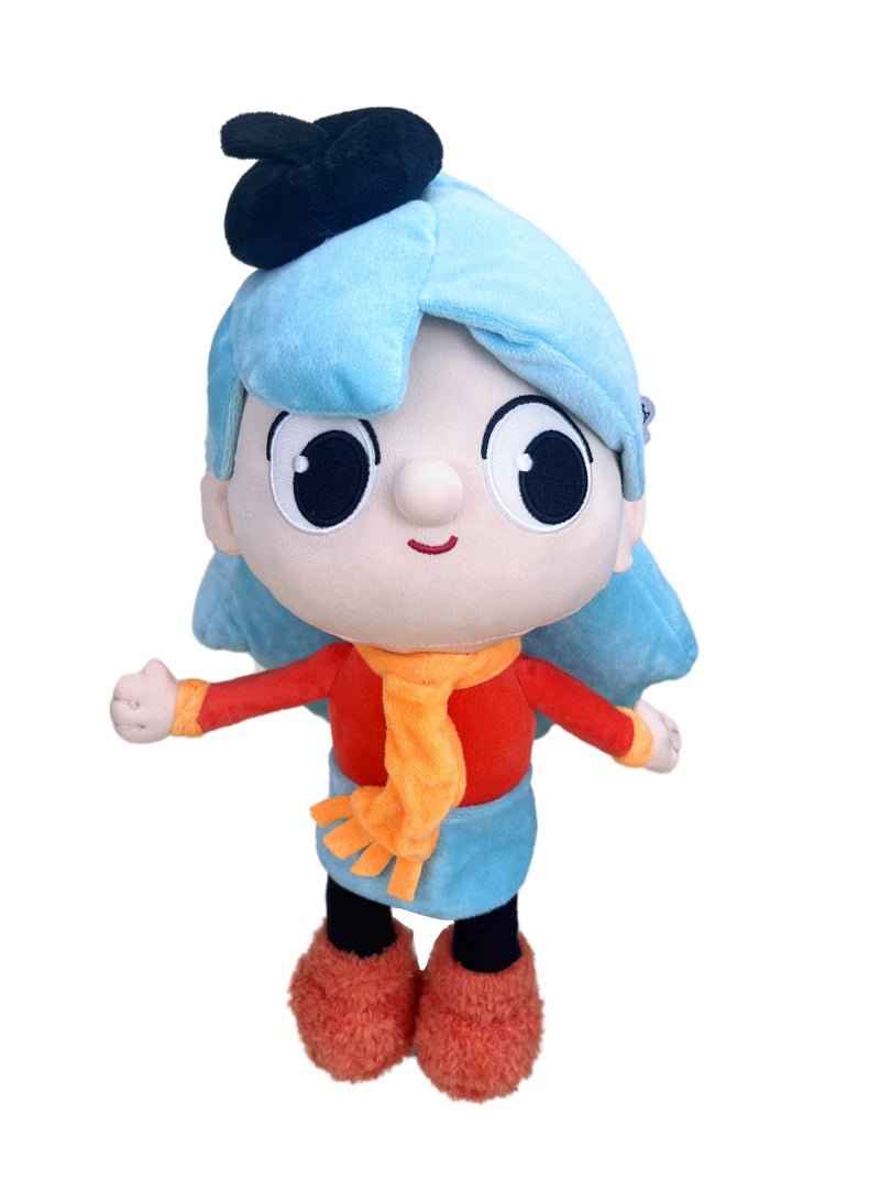 عام هيلدا السكوكية - دمية هيلدا. هذه الدمية تحكي قصة فتاة ذات شعر أزرق تدخل المدينة. تم تصميمها بشكل جميل وأحترق فيها الحارارة، وهي رفيقة دافئة للغرفة وتُعتبر من زخارف الغرفة. - Image 1