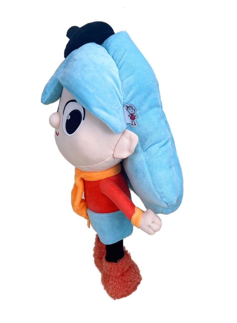 عام هيلدا السكوكية - دمية هيلدا. هذه الدمية تحكي قصة فتاة ذات شعر أزرق تدخل المدينة. تم تصميمها بشكل جميل وأحترق فيها الحارارة، وهي رفيقة دافئة للغرفة وتُعتبر من زخارف الغرفة. - Image 2