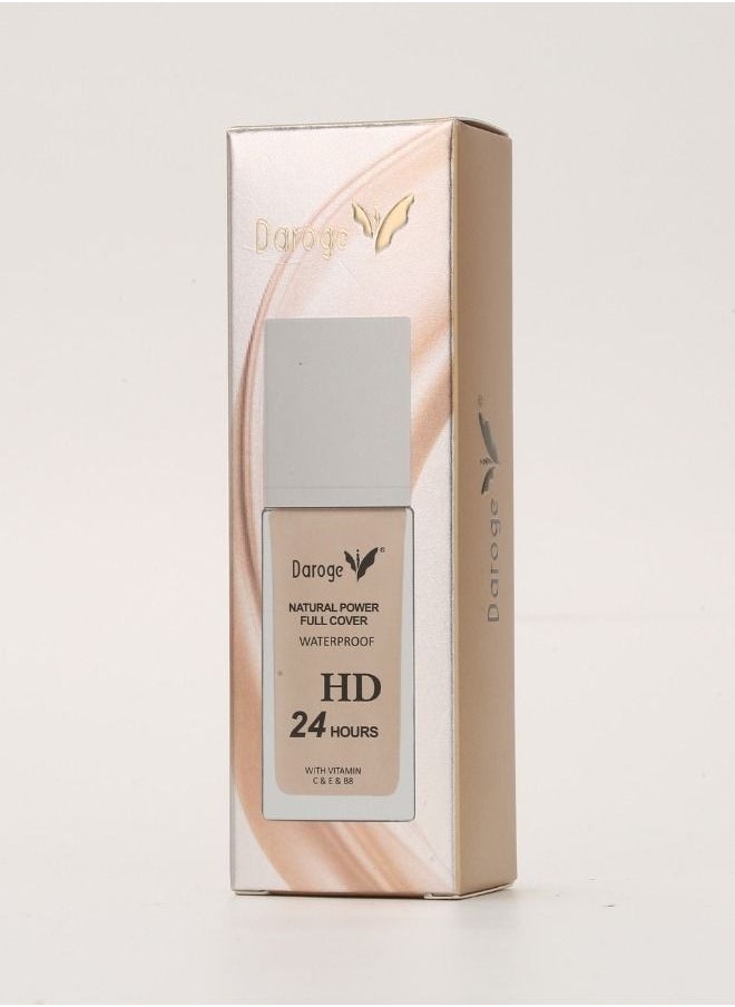 daroge Vitamin C/E/B8 Formulate Waterproof Makeup Foundation 45 ml - Light Vanilla  - Image 2