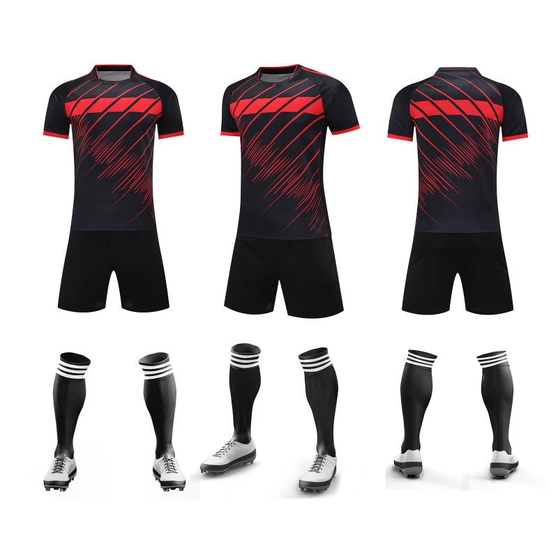 Light Board Jersey Football Uniform Set For Children And Adults Can Be Printed With Group Uniforms, Competition Uniforms And Class Uniforms - Image 5