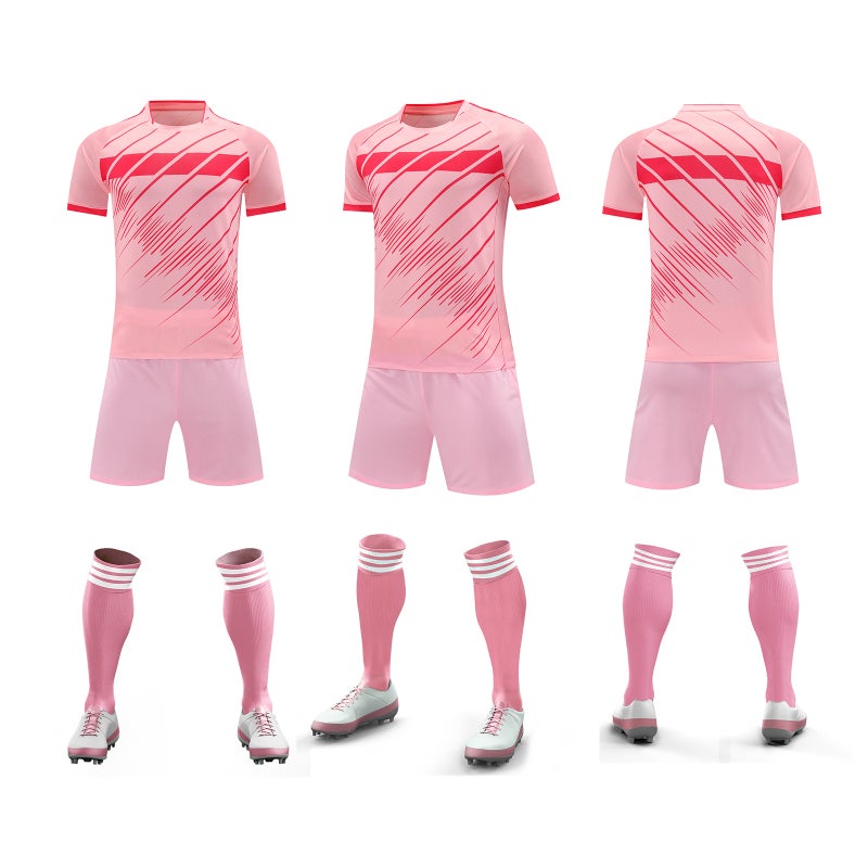 Light Board Jersey Football Uniform Set For Children And Adults Can Be Printed With Group Uniforms, Competition Uniforms And Class Uniforms - Image 4