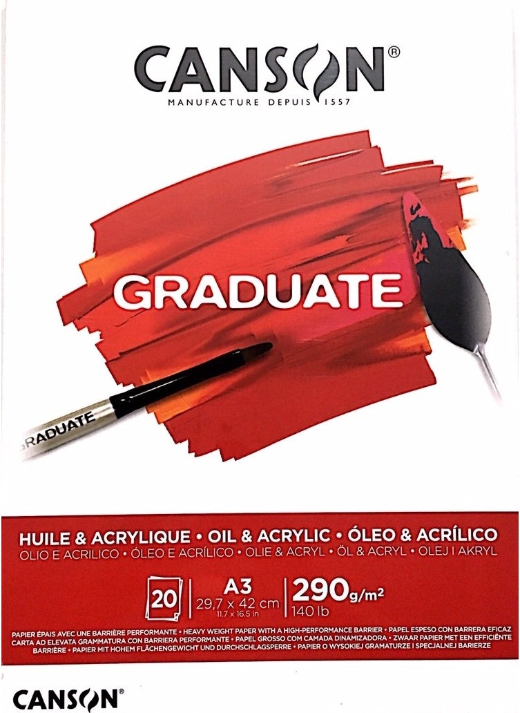 Drawing Block Graduate Oil and Acrylic 20 Pages A3 290 gr - pzsku/ZF98C5242A9E807400322Z/45/_/1736561294/1c448b50-0e00-4253-a135-fbbde765d105