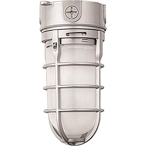 Lithonia Lighting OVT LED P1 40K 120 DNA M6 Vapor Tight Ceiling Mount Outdoor Light, 4.25-Inch, Gray - Image 1