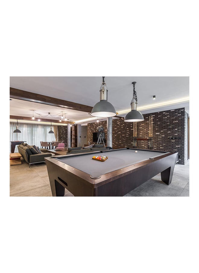 Max Strength - Premium Wooden Pool Cue Rack Wall Mounted Billiard Stick Holder (Rack Only) - Image 1