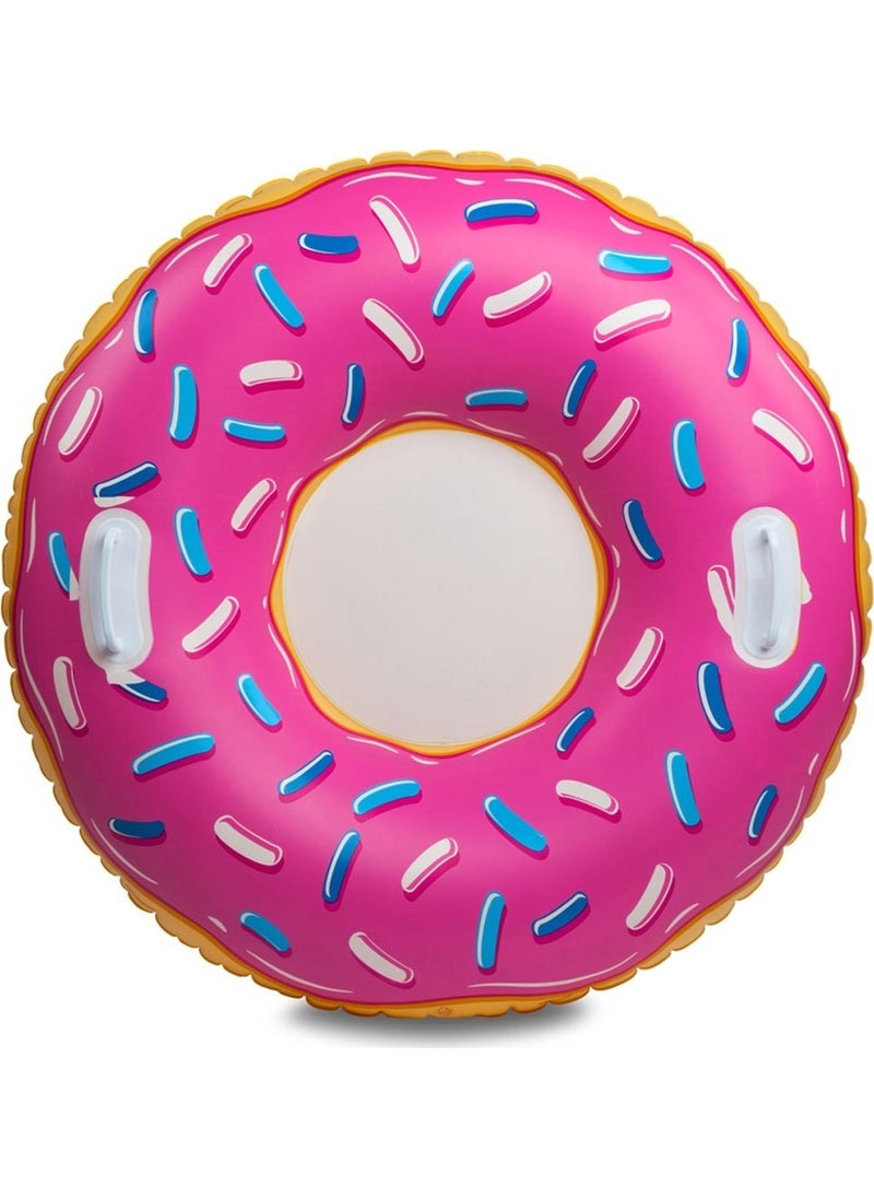 Big Mouth Donut Inflatable Sled and Float  - Image 1