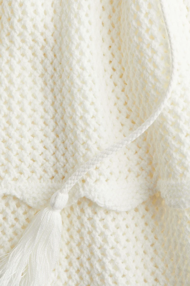 H&M Crochet-look mini skirt