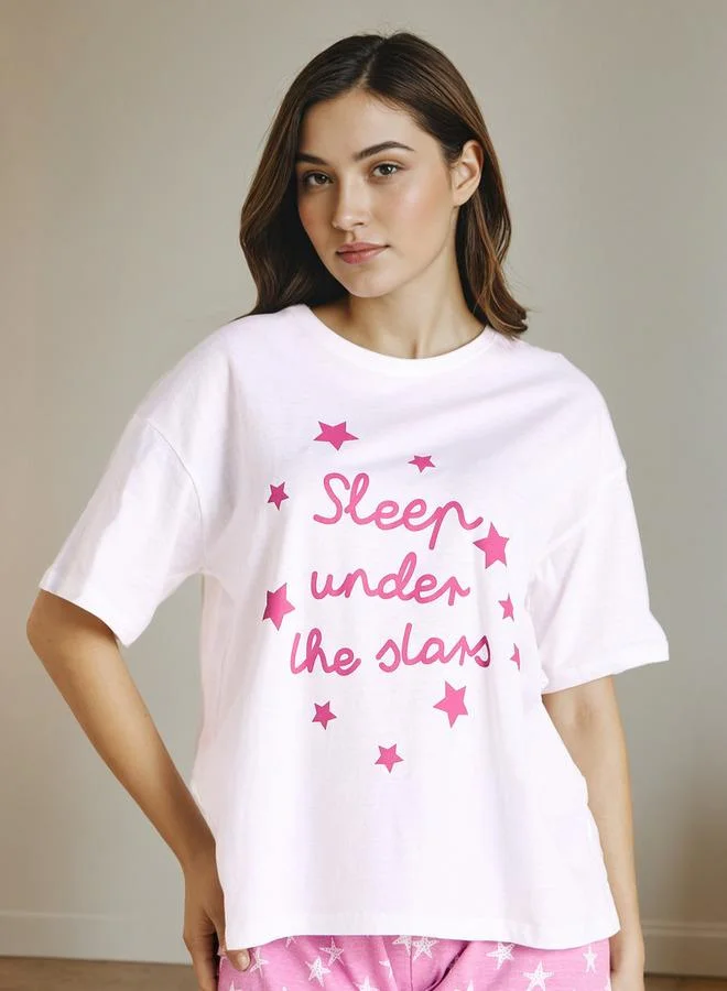 سبلاش فيڤ طقم شورت مطبوع