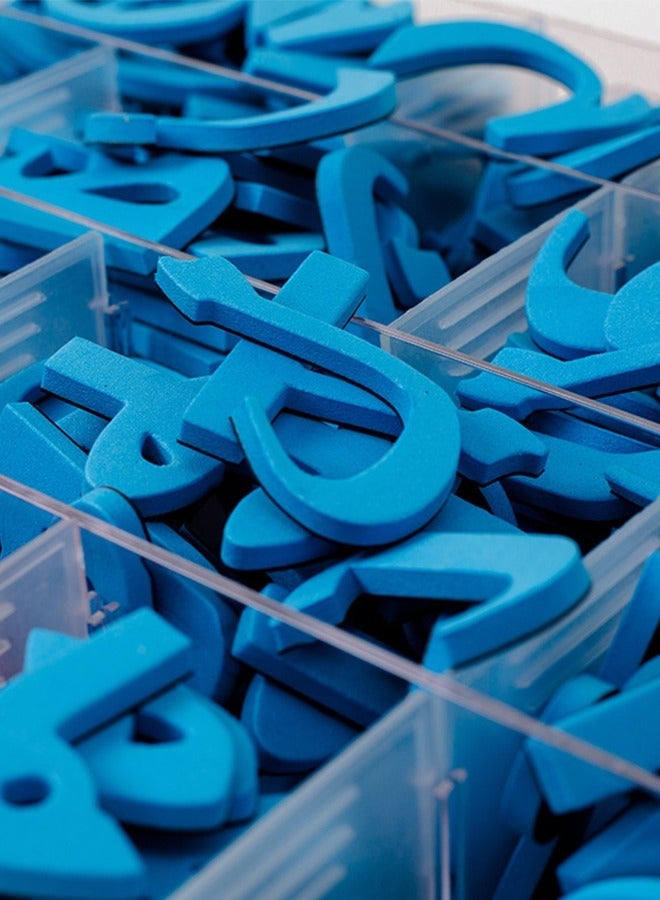 GROIC 325 Pcs Classroom Magnetic Arabic Alphabet Set, Letters Kit with Double - Side Magnet White Board, Foam for Preschool Kids Toddler Spelling and Learning Colorful - Image 4