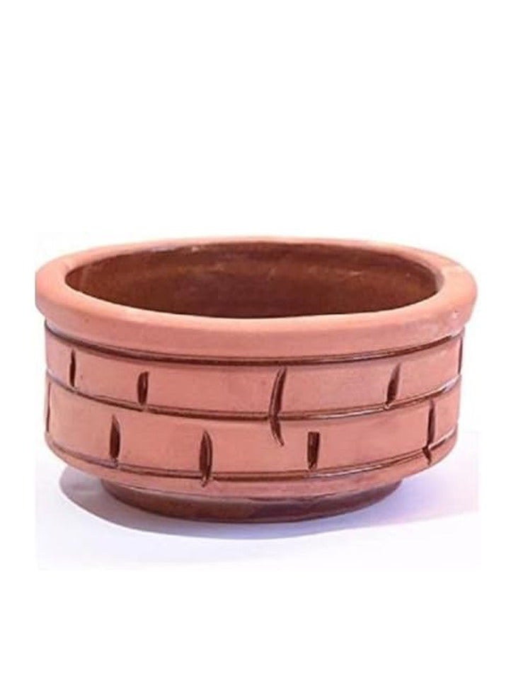 color zone pottery Clay casserole for cooking inside ovens