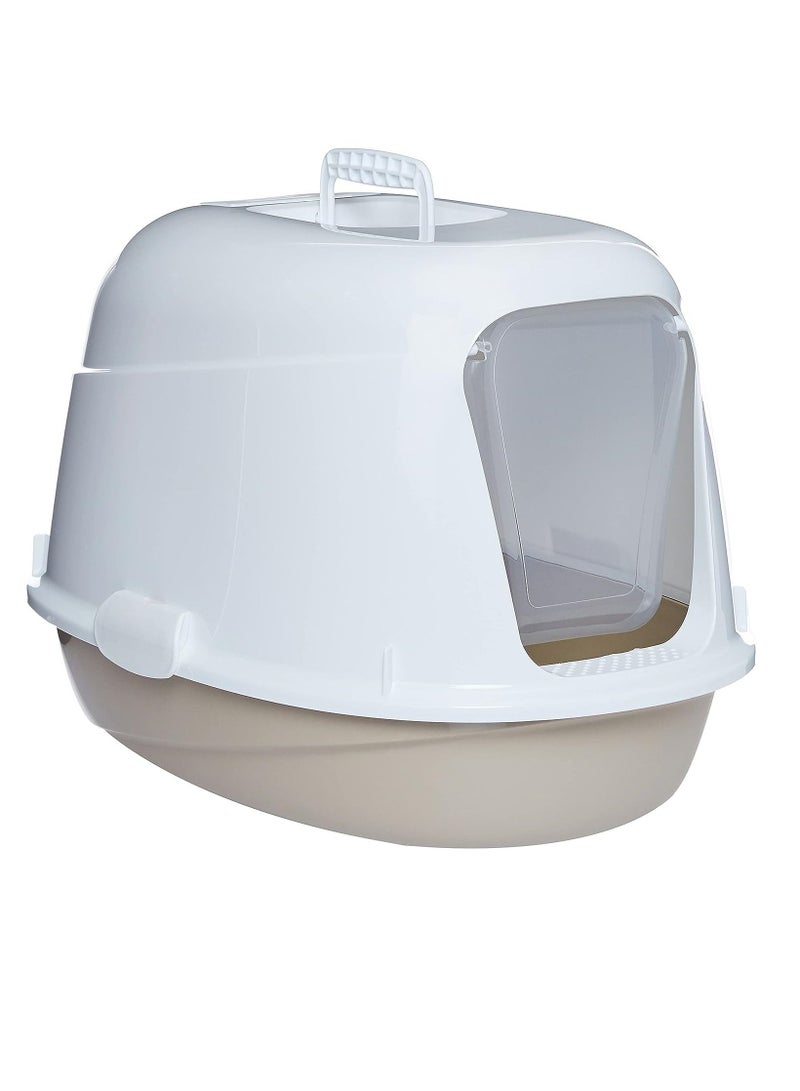 MP Bergamo Toilet Pretty Mix Cat Litter Box Grey 59×39.5×39Cm - Image 1