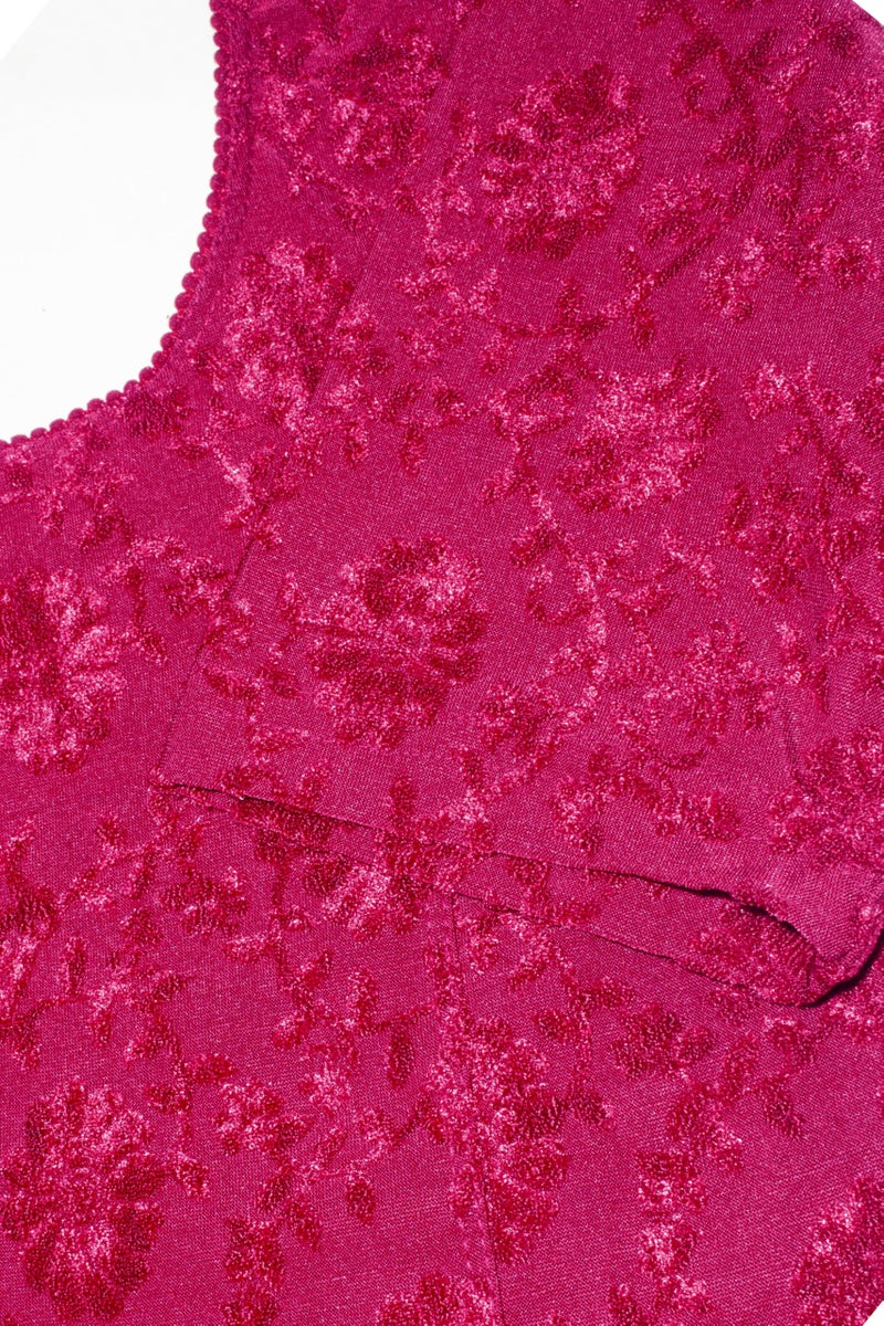 Chandrakala Stretchable Blouses for Women Sarees,Readymade,Pink Floral, Small-Medium (B230PIN3) - Image 5