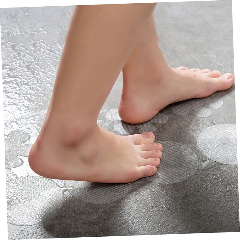 PEVA Non Slip Bath Stickers 12 Piece Set for Shower Bathtub and Stairs Safety - Image 5