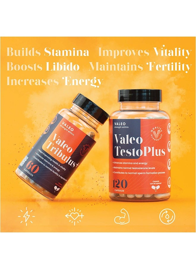 VALEO Testo Plus Capsules And Tribulus+ Capsules  - Image 2