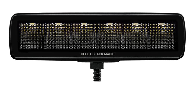 Hella 1FB 358 176-201 LED Headlight - Black Magic Mini Lightbar 6.2 Inches - 12/24 V - Mounting - Cable: 800 mm - Connector: Open Cable Ends - Image 4