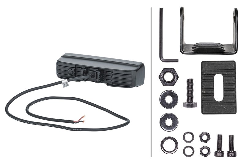 Hella 1FB 358 176-201 LED Headlight - Black Magic Mini Lightbar 6.2 Inches - 12/24 V - Mounting - Cable: 800 mm - Connector: Open Cable Ends - Image 3