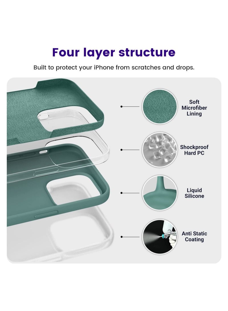 ELTRAZONE Designed for iPhone 14 Pro Max Case, Silicone Shockproof Slim Thin Phone Case for iPhone 14 Pro Max 6.7 inch - Image 2