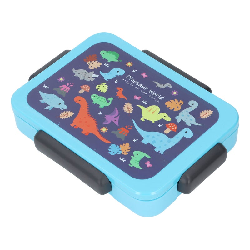 Kids Lunch Box, 3-Compartment Portable Bento Box - Microwave Safe Cute Design With Utensil for School, Parks and Busy Parents - Image 4