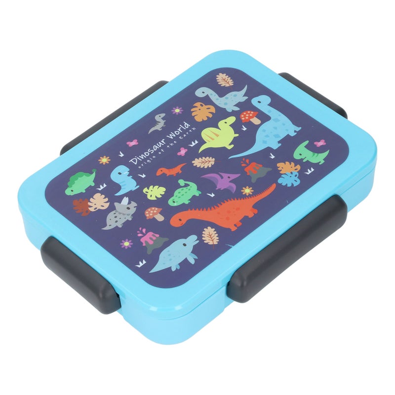 Kids Lunch Box, 3-Compartment Portable Bento Box - Microwave Safe Cute Design With Utensil for School, Parks and Busy Parents - Image 3