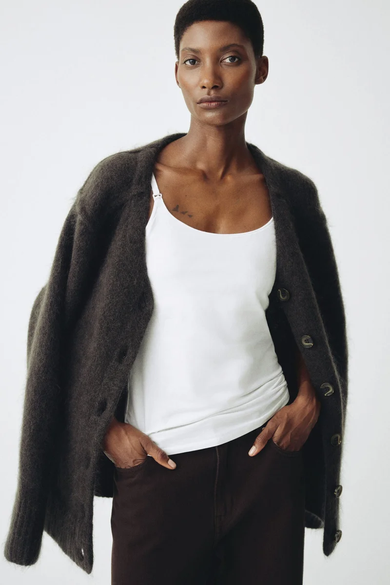 H&M MAMA 3-pack nursing vest tops