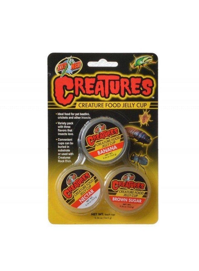 كوب جيلي للطعام من Zoo Med Creatures