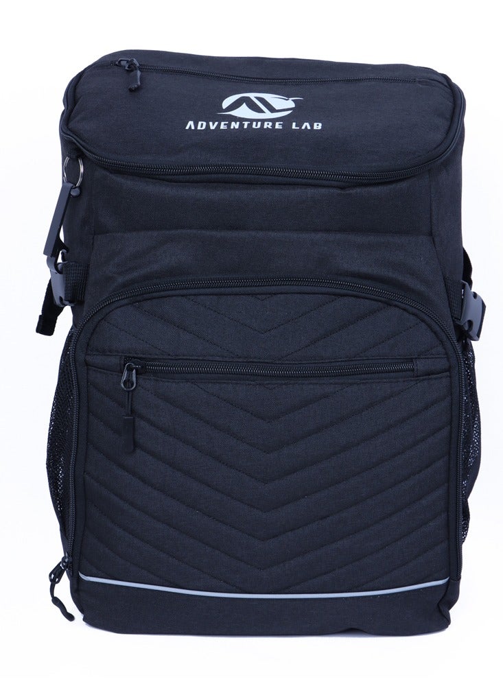 Adventure Lab Insulated Cooler Backpack 30 Cans, Leak-Proof Large Capacity Cooler Bag with Side Cup Holders, Lightweight Camping Backpack for Beach, Picnic, Hiking & Travel - Image 1