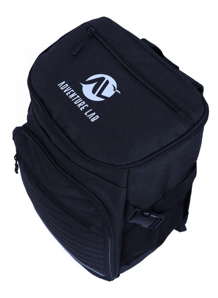 Adventure Lab Insulated Cooler Backpack 30 Cans, Leak-Proof Large Capacity Cooler Bag with Side Cup Holders, Lightweight Camping Backpack for Beach, Picnic, Hiking & Travel - Image 3