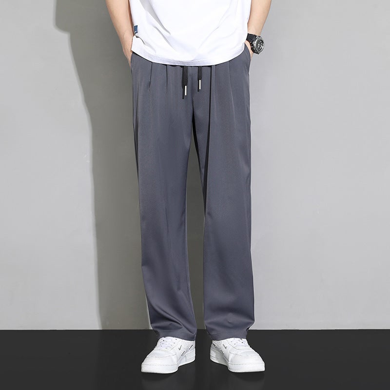 Cooling Ice Silk Mens Casual Pants Three-Point Shorts - Image 2