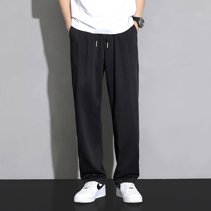 Cooling Ice Silk Mens Casual Pants Three-Point Shorts - Image 4