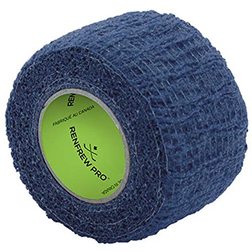 Renfrew Stretchrap Grip Tape Scapa Hockey Stick, 1 Roll (1.5"/6yds, Blue) - Image 1
