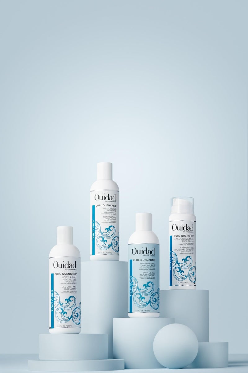 Ouidad Curl Quencher Moisturizing Conditioner - 8.5 fl oz, Curl Defining, Soft, Nourished & Hydrated Curls, Helps Repair Damage, Creamy Detangling Conditioner, For Tight Curls - Image 5