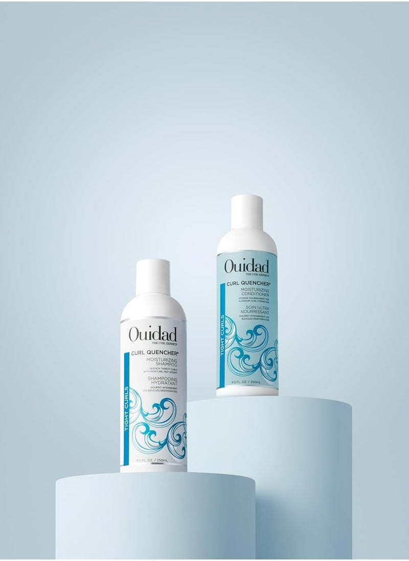 Ouidad - Ouidad Curl Quencher Moisturizing Conditioner, Curl Defining Hair Conditioner for Soft, Nourished & Hydrated Curls, Helps Repair Damage, Creamy Detangling Conditioner, For Tight Curls - Image 1