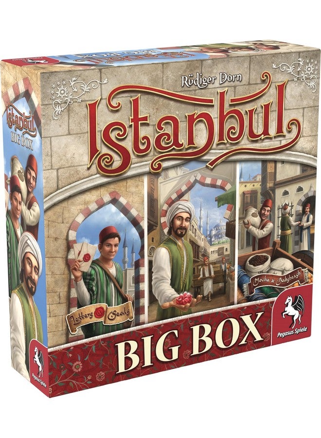 Pegasus Spiele Istanbul Big Box Board Game USA Edition
