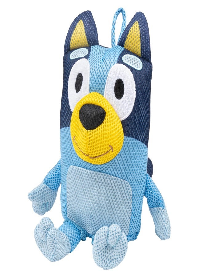 Jay Franco Bluey & Friends Bath Towel & Bath Buddy Set - Kids Bathtub Accessories - Includes 25 x 50 Inch Microfiber Towel & 13 Inch Bluey Water Play Buddy - Image 4