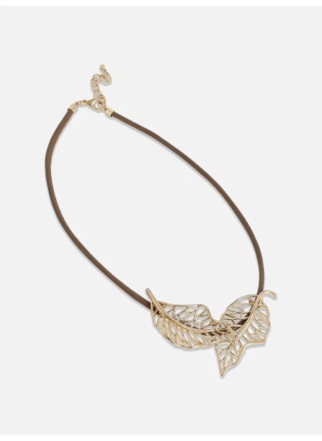 SOHI Foliage Essence Thread Necklace