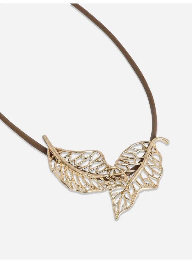 SOHI Foliage Essence Thread Necklace