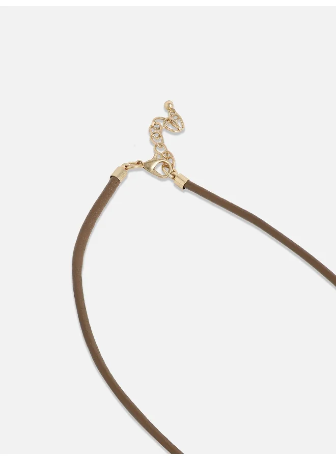 SOHI Foliage Essence Thread Necklace