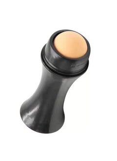 Oilabsorbing Volcanic Stone Face Roller Facial Skincare Tool Oil Control Roller For Oily Skin Care Face Roller With Makeup Sponge To Remove Excess Shine Makeup Friendly ( Pack Of 1 Pcs )