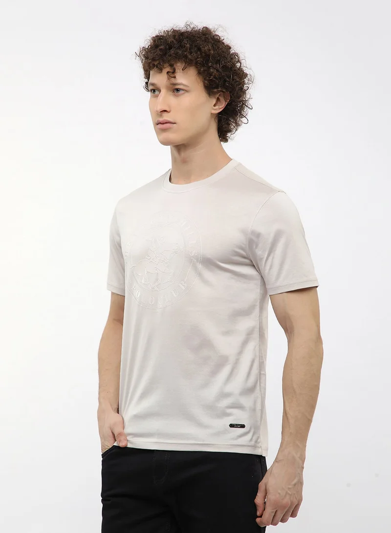BEVERLY HILLS POLO CLUB  Graphic Crew Neck T-Shirt for Men | Best Price UAE