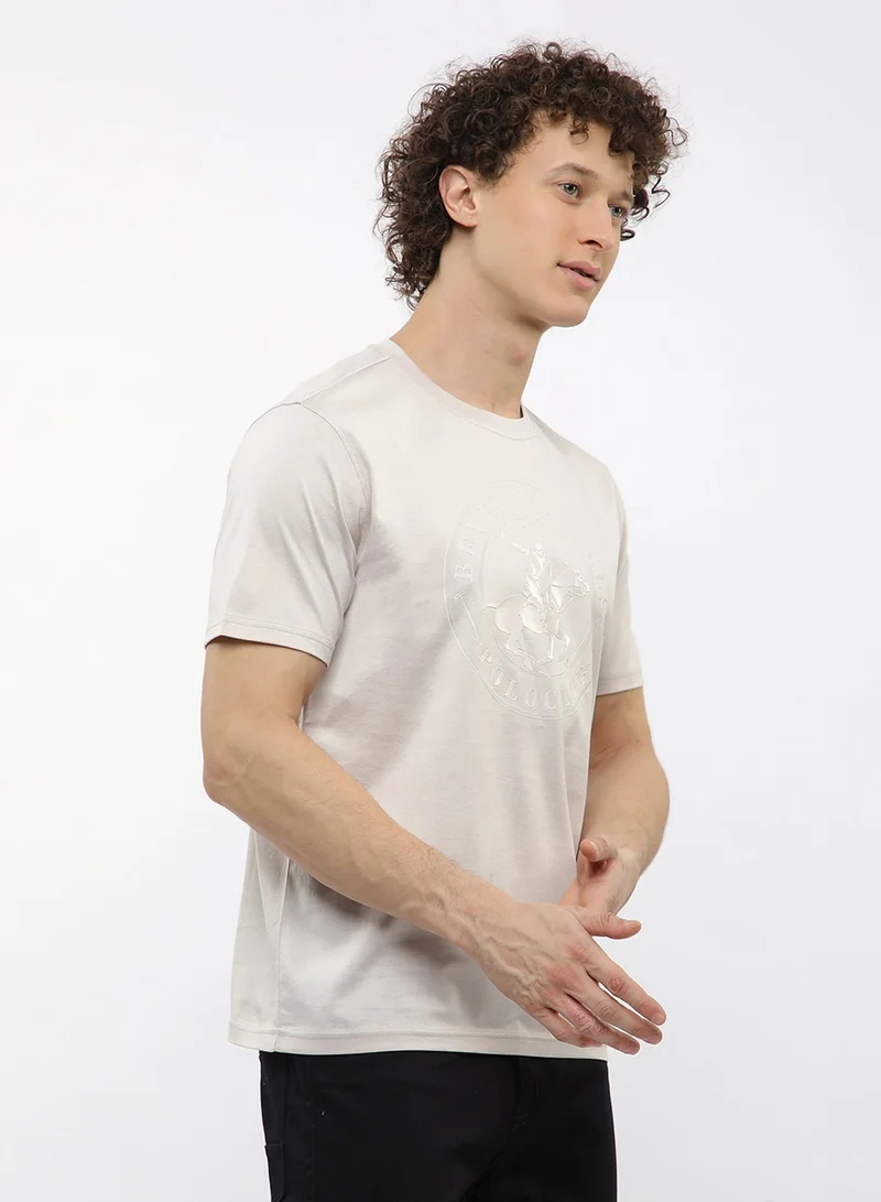 BEVERLY HILLS POLO CLUB  Graphic Crew Neck T-Shirt for Men | Best Price UAE