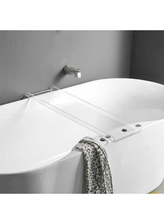 Generic MUYEDRAIN Bathtub Tray Over Bathtub Racks Bath Caddy for The Elegant Tub Bathroom Caddy fits All bathtubs  - Image 3