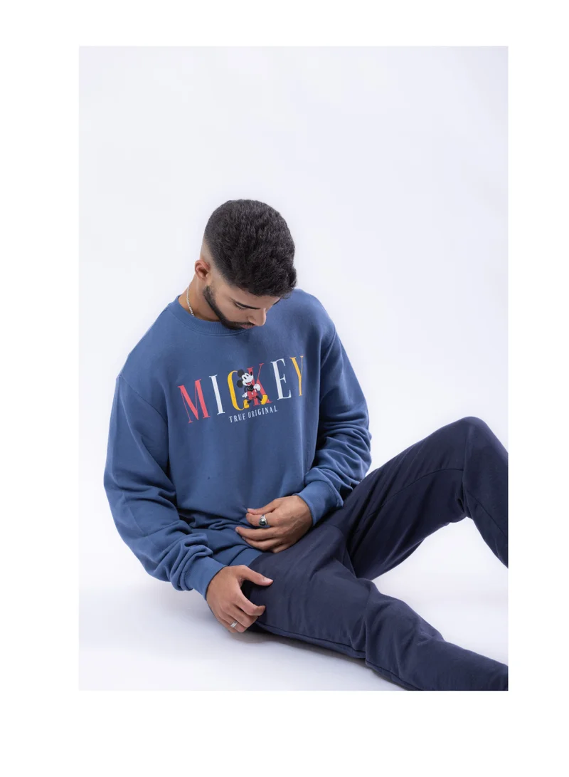 Disney Urban Haul X Disney Mickey Men's Oversized Sweatshirt