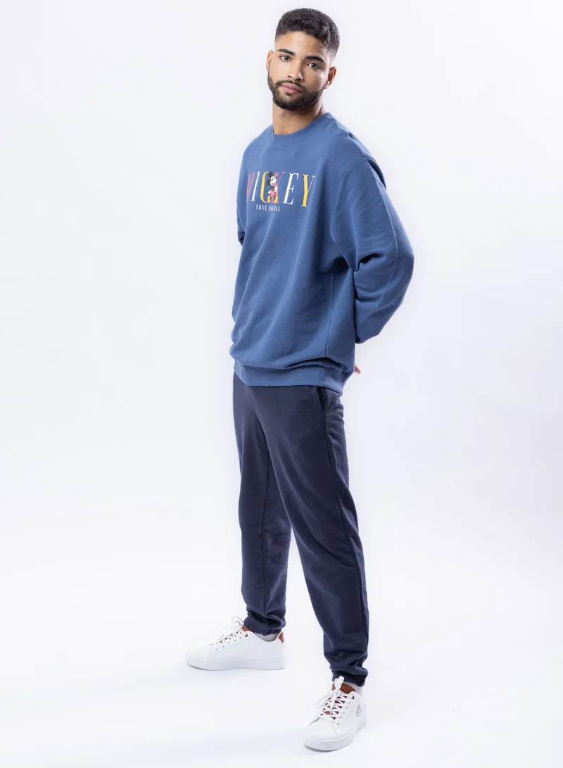 Disney Urban Haul X Disney Mickey Men's Oversized Sweatshirt