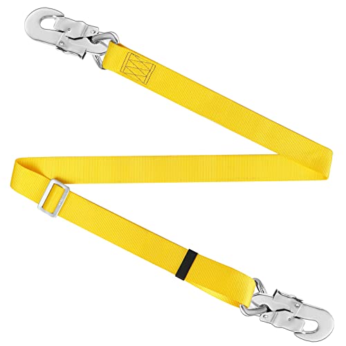 TT TRSMIMA Trsmima Hunting Safety Harness, Tree Climbing Belt Restraint Lanyards, Safety Adjustable Lanyard, Add Level - Image 1